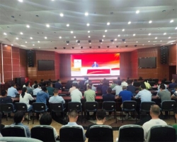 省文旅厅集中组织观看党纪学习教育视频辅导授课